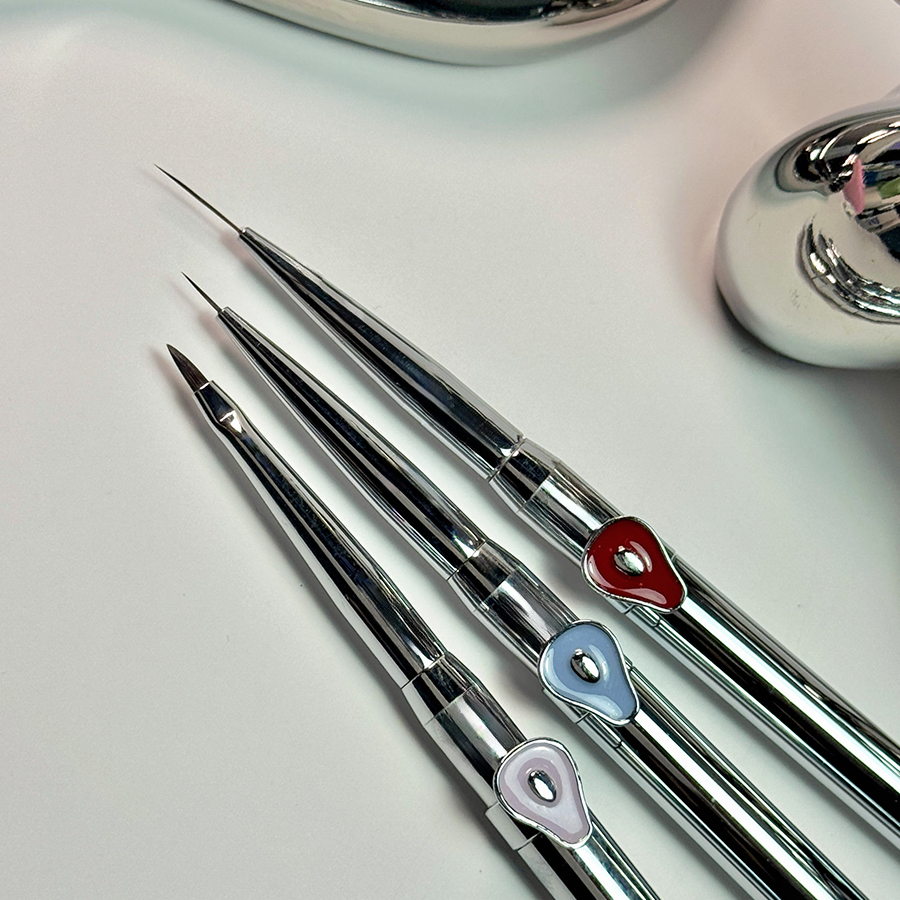 🥑 Very You Avocado Collection – 3-Piece Nail Art Set (Liner 6mm, 12mm & Petal)