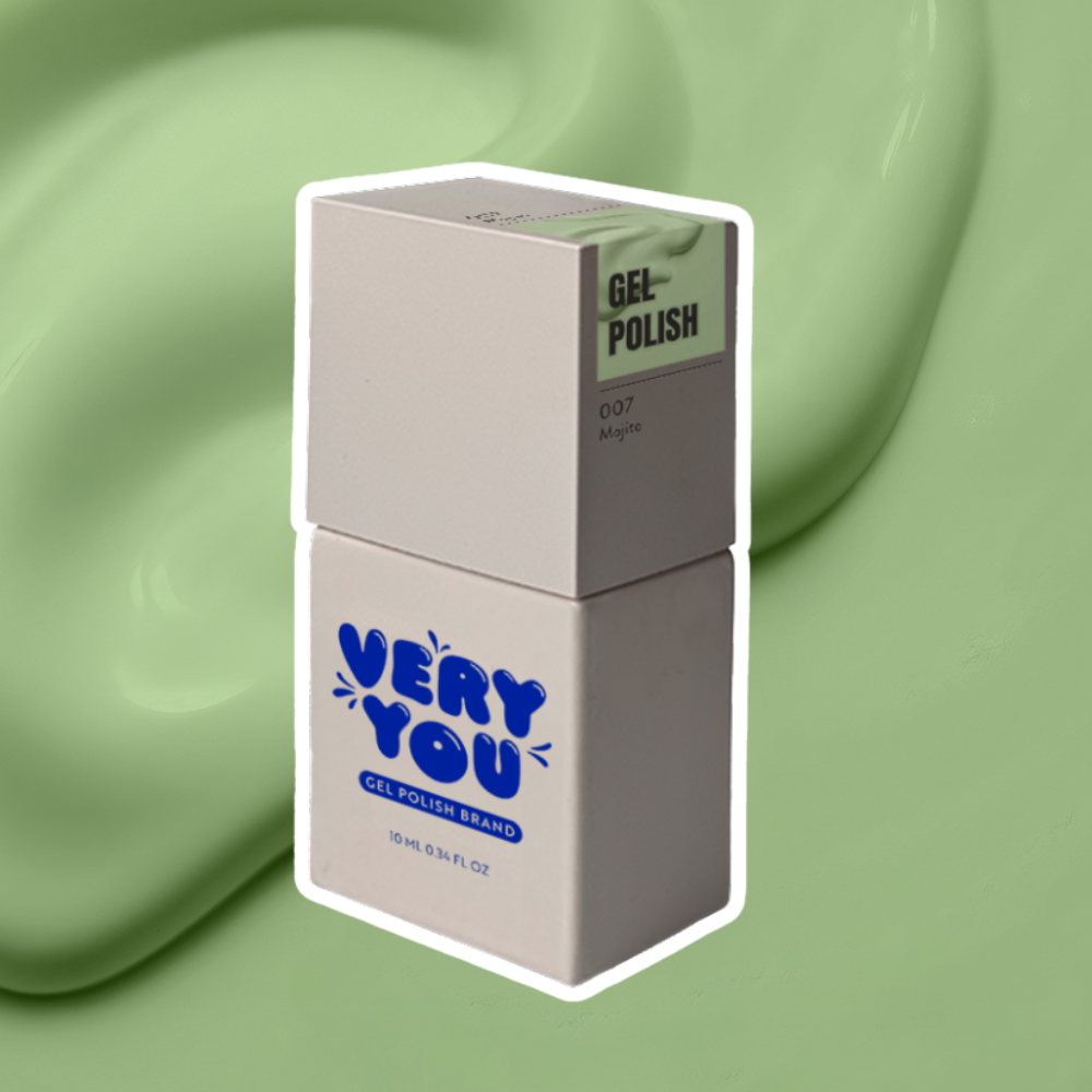Mojito 007 Gel Polish | Delicate Green