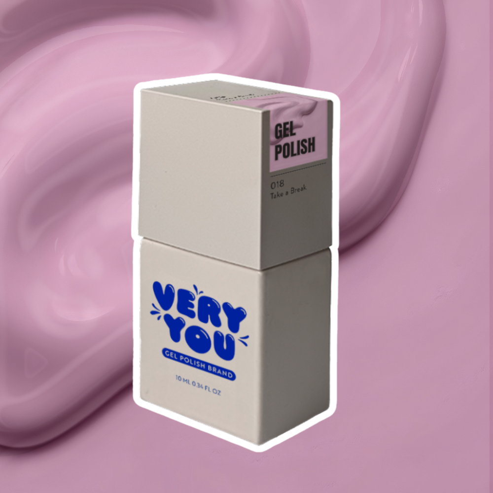 Take a Break 018 Gel Polish | Transparent Pink
