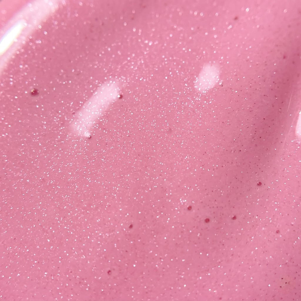 Gel Polish She’s Beautiful 036 | Powder Pink with Gold Shimmer