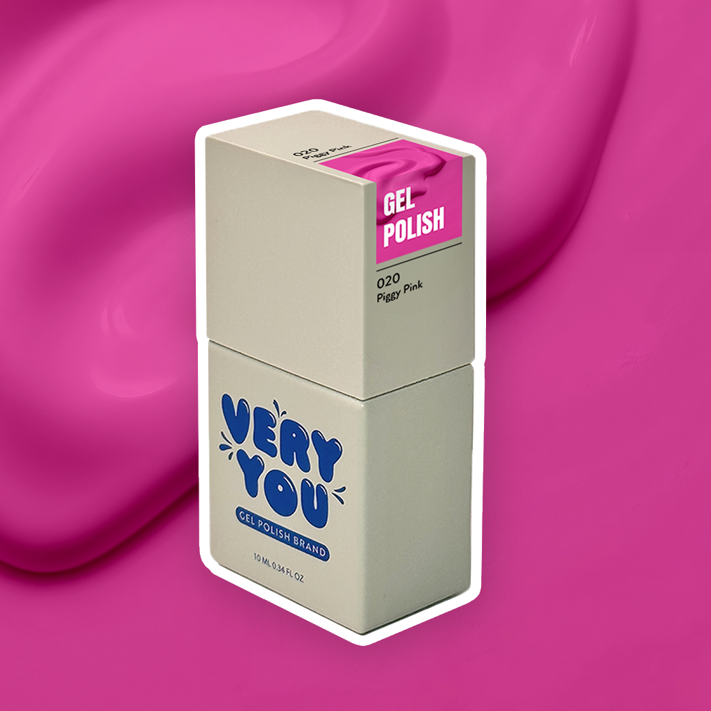 Lakier-Hybrydowy-Gel-Polish-PiggyPink-020-Roz-Pink-VeryYou