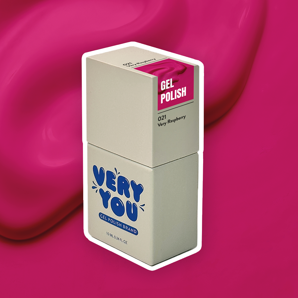 Lakier-Hybrydowy-Gel-Polish-Very-Raspberry-ROZ-Pink-VeryYou