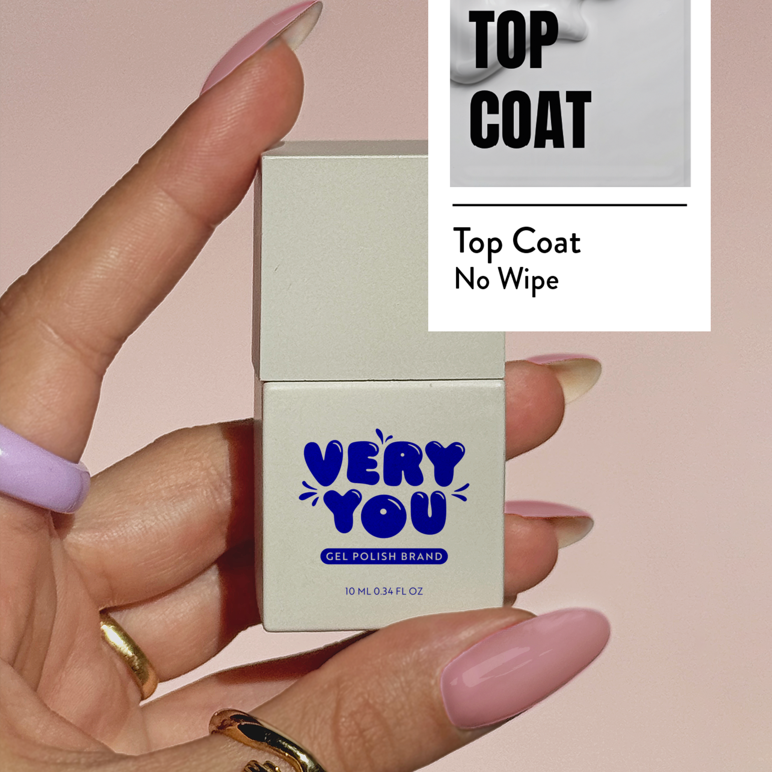 Gel Polish Top Coat No Wipe